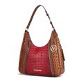 thumbnail image 1 of Bolso de hombro de piel de cocodrilo, 1 of 2