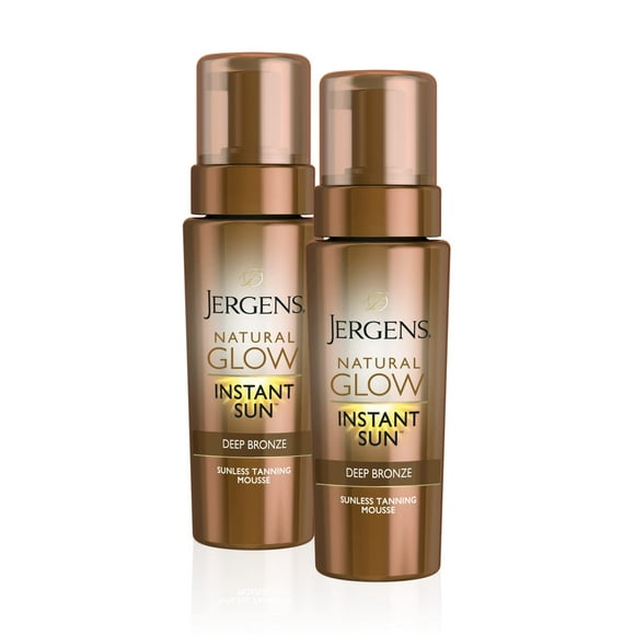Mousse instantánea Self Tanner Jergens Natural Glow, 177 ml (x2) Jergens NA