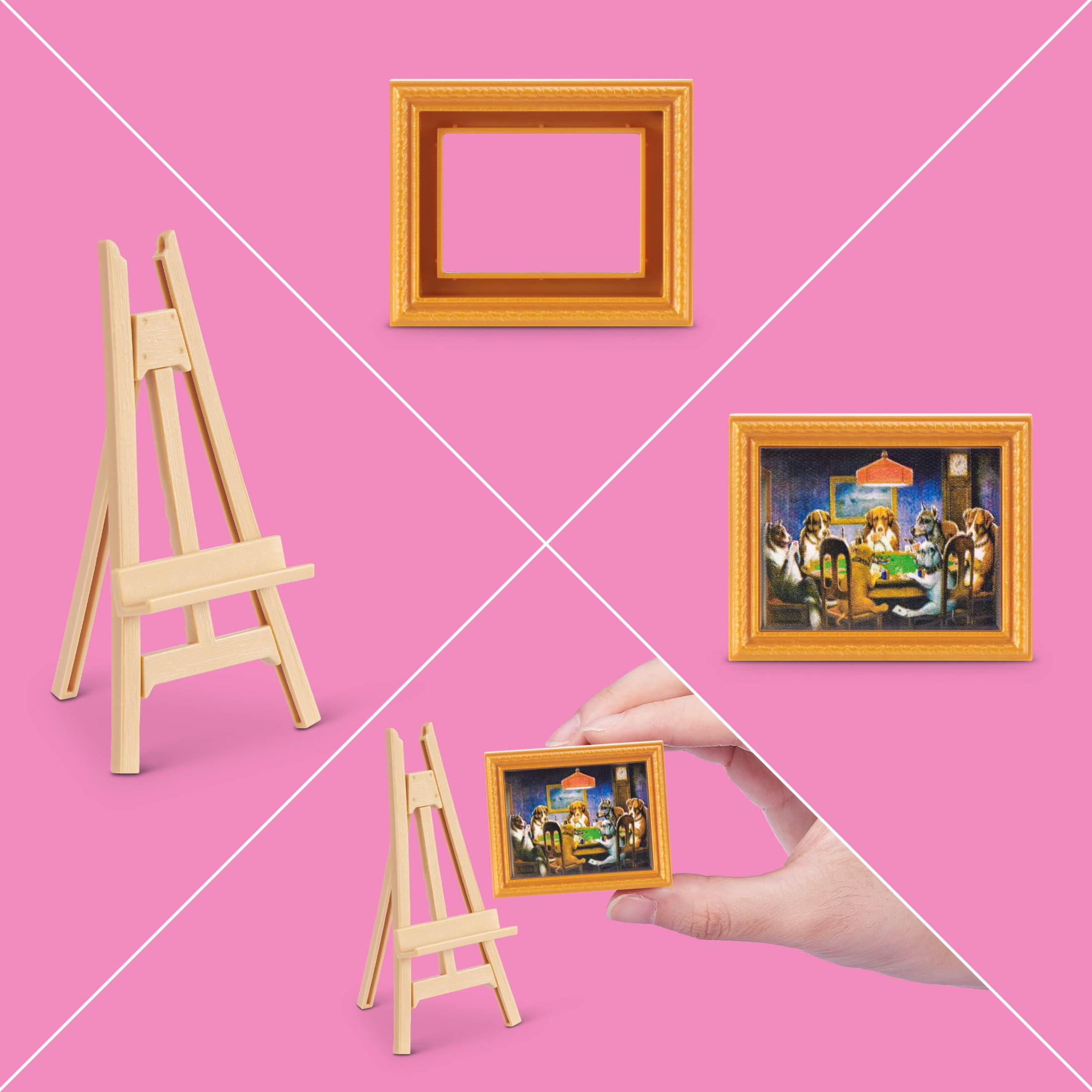 Mini Brands Mini Masterpieces Series 1 Novelty Blind Unboxing Collectible Toy by ZURU