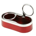 thumbnail image 3 of 2pcs Titular de Copa Sostenedor dual de Taza Botella Soporte Rojo+ Plata Sunnimix Sostenedor de la taza del coche, 3 of 8