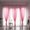 Dark Pink, variant on Sheer Curtains Crushed Rod Pocket Solid Tulle Natural Linen Window Panel 79 inches Long Airy Light Filtering Semi Translucent Drape for Bedroom Living Room, 39"x79", Wine