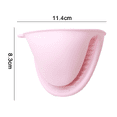 thumbnail image 3 of Mini Oven Gloves Silicone Heat Resistant Cooking Pinch Mitts Potholder For Kitchen Cooking & Baking, 3 of 5