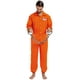 thumbnail image 3 of Disfraz de prisionero Spooktacular Creations, color naranja, 3 of 7
