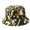 Light Coffee, variant on Fashion Camouflage Bucket Hat, Sun Block UV Protect Outdoor Hiking Fishing Cap