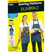 Simplicity Creative Center Apron Pattern, 1 Each