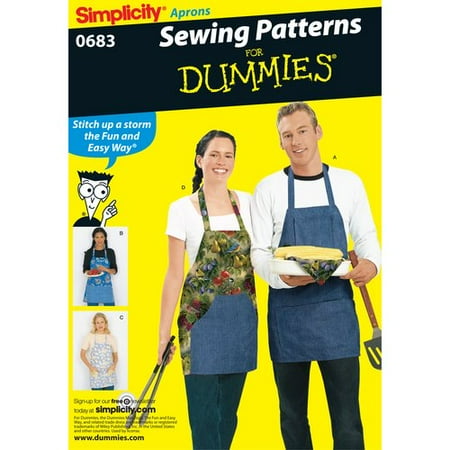 Simplicity Creative Center Apron Pattern, 1 Each
