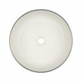thumbnail image 5 of Native Trails PML1616-MW Precious Metals Bliss 16" Circular Fireclay Vessel Bathroom Sink, 5 of 7