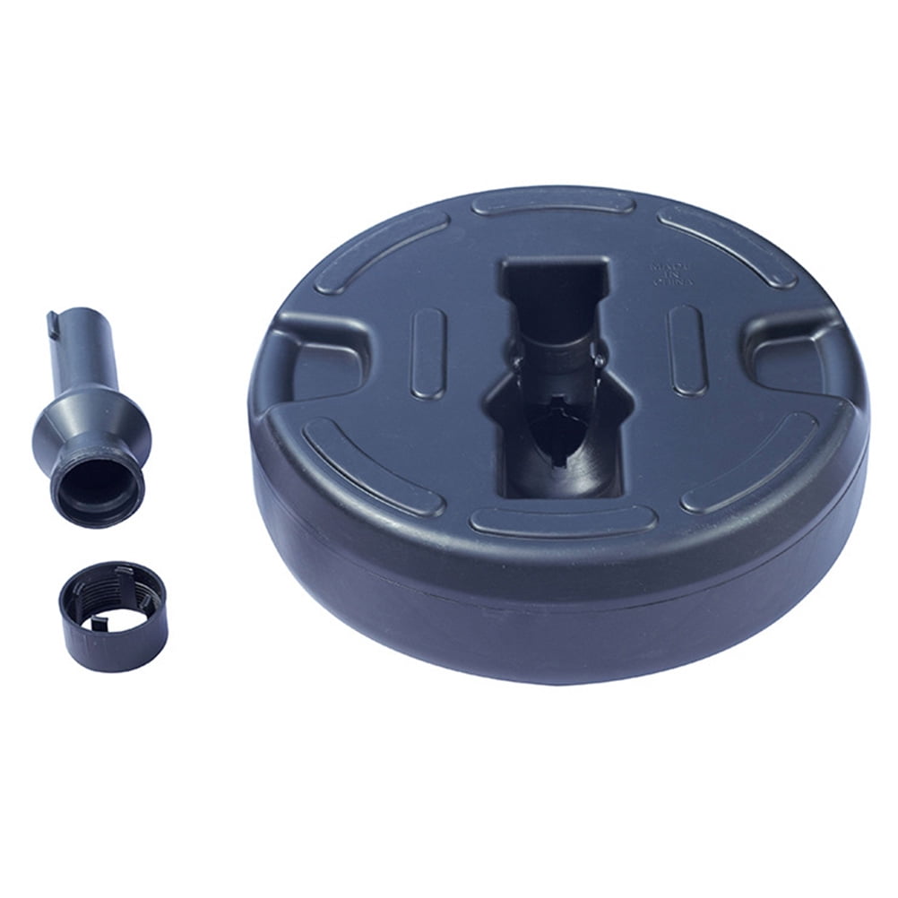 Masteelf Plastic Umbrella Stand Base for Parasol Fillable with Water or Sand for Garden Patio Yard Outdoor