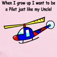 thumbnail image 2 of CafePress - Helicopter Pilot Uncle Infant Bodysuit - Baby Light Bodysuit, Size Newborn - 24 Months, 2 of 4