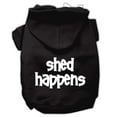 thumbnail image 3 of Pet Dog  Cat Hoodie Screen Printed, "Shed Happens", 3 of 10