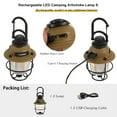 thumbnail image 5 of SLIETON 260Lm Rechargeable Battery-Powered Camping Lanterns (Black), 5 of 8