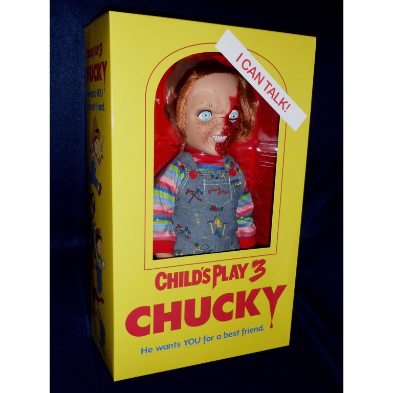 Mezco Designer Series Child's Play 3: Talking Pizza Face