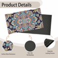 thumbnail image 3 of Mandala Doormat Entrance Rugs Indoor 17 x 30 Inch,Ethnic Welcome Doormat Decorative Home Floor Mat,Non Slip Rubber Back and Strong Water Absorption for Outdoor Indoor Entrance Decor, 3 of 6