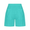 thumbnail image 5 of FNFYFH Womens Summer Causal Shorts Comfy Drawstring Elastic Waist Pants with Pockets Breathable Cycling Runnig Athletic Shorts for Women 2025 Loose Fit Lightweight Home Shorts Prime Clearance Deals, 5 of 5