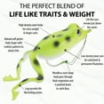 thumbnail image 2 of Panther Martin FROG_3_CH Superior Frog Fishing Lure - Chartreuse - 3 (3/8 Oz), 2 of 2