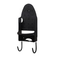 thumbnail image 2 of Soporte de Tabla de Planchar Organizador de Pared con Gancho Resistente para Plancha Eléctrica de PBT Portátil Apto para Almacenamiento en Baño y Uso Negro, 2 of 8