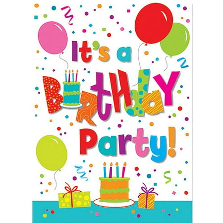 Birthday Jamboree Invitations, 8pk