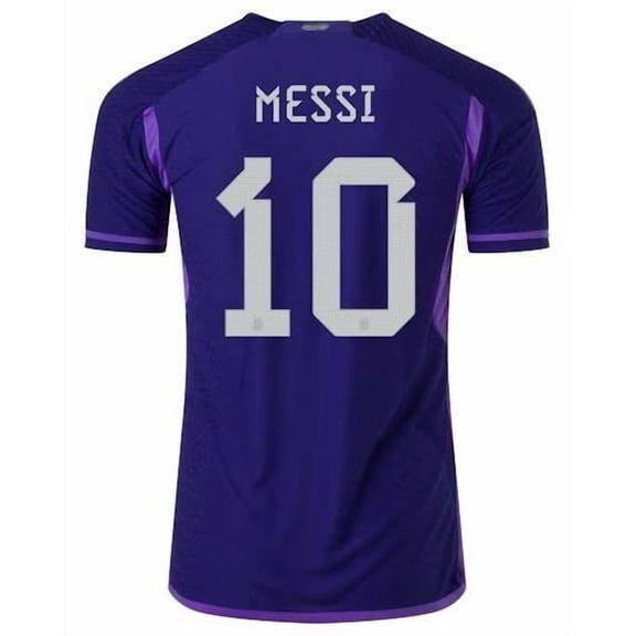 #10 Messi Argentina Away Soccer Jersey 22/23