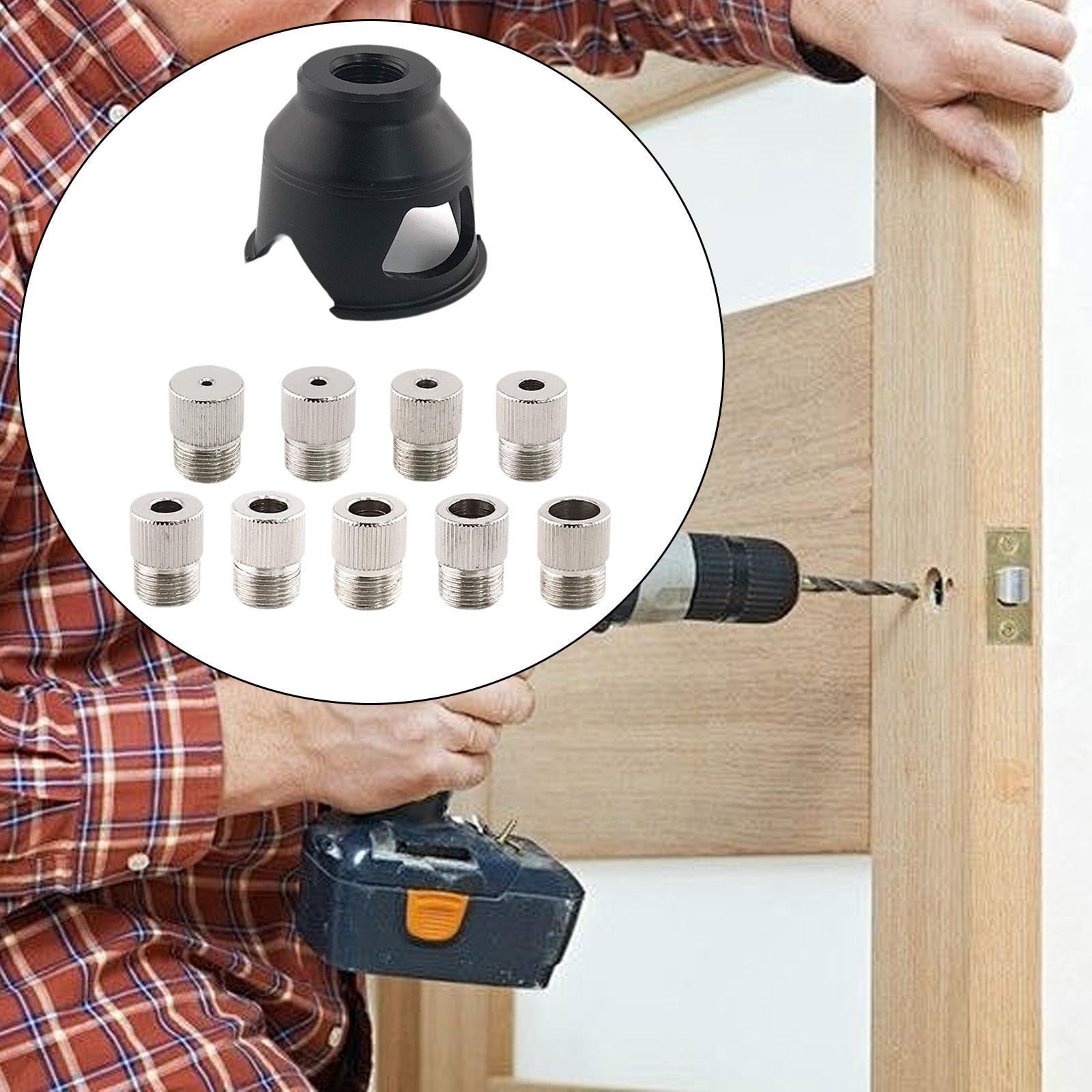 Woodworking Drill Locator Dowel Drill Guide Positioning Tool Self Centering Function for DIY Handicraft Projects