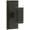 Bronze, variant on Grandeur 885866 Carre Solid Brass Passage Door Knob Set - Grey