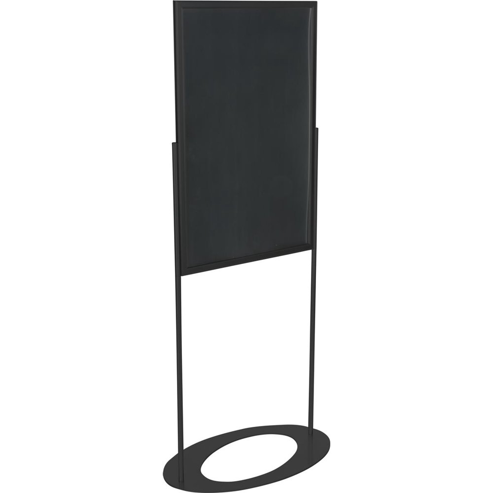 Floor Standing Sign Holder for 24" x 36" Poster, Double Sided, Clear