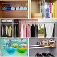 thumbnail image 3 of Adjustable Spring Rod Versatile Design, Easy Installation Non-slip Ends for Kitchen Closet Bathroom, Stable And Non-slip Wide Usage Tool-free Setup, 3 of 4