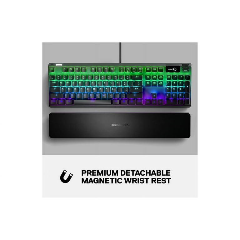 SteelSeries Apex Pro Mechanical Gaming Keyboard – Adjustable