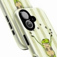 thumbnail image 2 of Dancing Frog Phone Case, Floral Frog in Pink Heels iPhone Cover, Fun and Whimsical Design for iPhone 17 16 15 14 13 12 11 Pro Plus Mini, 2 of 6