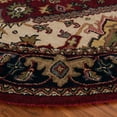 thumbnail image 4 of SAFAVIEH Classic Tatyanna Oriental Wool Area Rug, Assorted/Red, 8' x 8' Round, 4 of 13