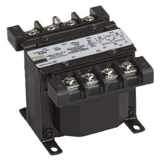 Sola Hevi-Duty Transformer, Control, 250VA, 120 x 240 Primary- 24 Secondary, 1PH