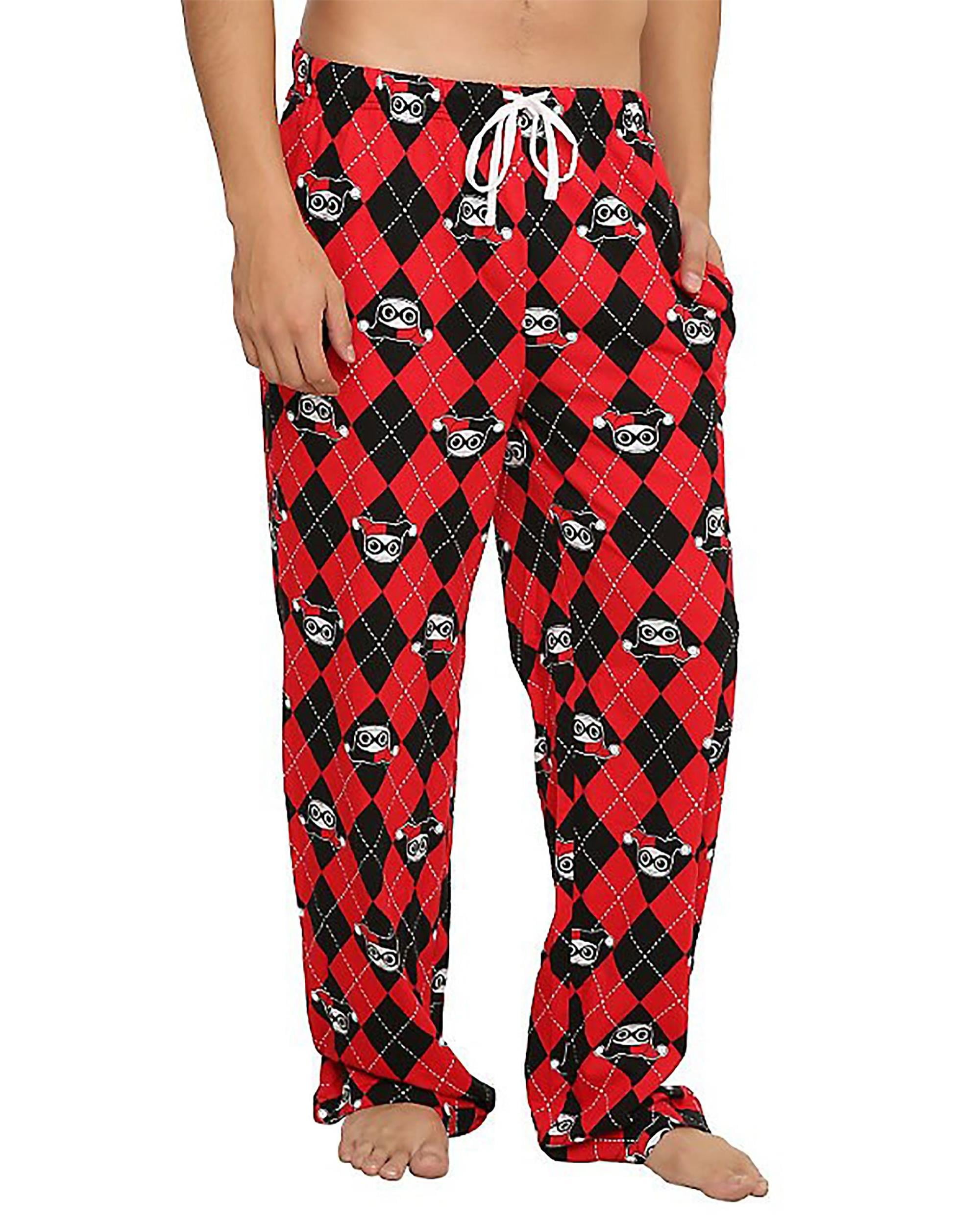 DC Comics - Mens Fun Pants Lounge Pajama Pants Boxers Adult Sleepwear ...