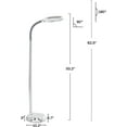 thumbnail image 3 of Bedford Home 72A-1242S Sunlight Floor Lamp, 5 ft. - Silver, 3 of 8