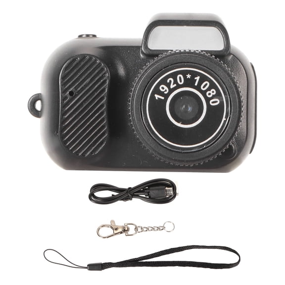 Mini DV Digital Camera, Mini Digital SLR Camera Portable Multifunctional 3760x2128 Photo Resolution Durable  For Outdoor