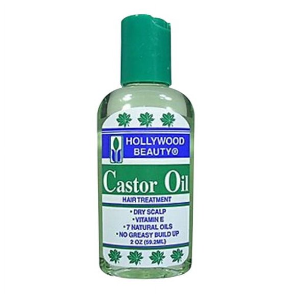 Hollywood Beauty Castor Oil For Hair With Vitamin E, 2 oz, 3 Pack
