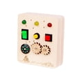 thumbnail image 3 of Milaget LED Busy Board Electronic Educational Toy Busy Board with LED Light A, 3 of 9