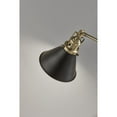 thumbnail image 4 of Simplee Adesso Arthur Desk Lamp Black & Antique Brass Metal, 4 of 5