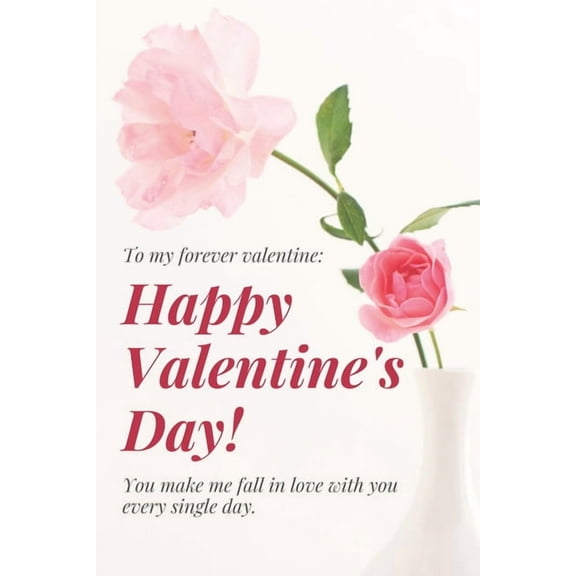 Happy Valentine's Day: Perfect Valentines Day Gifts For Husband From Wife, For Wife From Husband, for Boyfriend, Couples, (Paperback)