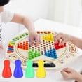 thumbnail image 2 of Pièces d'échecs colorées en plastique, jeu de dés pour jeux de société et cartes, 2 of 4