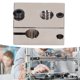 thumbnail image 4 of Bloque Calefactor De Impresora 3D, Bloque Calefactor De Extremo Caliente De Tamaño Preciso De Latón Estándar, Elasticidad De Temperatura Fuerte Para Impresión ANGGREK Latón niquelado, 4 of 8