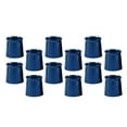 thumbnail image 1 of 12x s de Golf duraderas, cubierta de adaptador de punta cónica, tamaño de aleación de aluminio. 370, accesorios de Golf sólidos, protectores, de eje de palo de Golf Azul Zulema Férulas de hierro para golf, 1 of 8