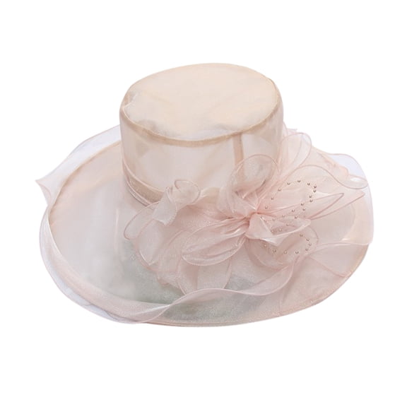 Baseball Caps Outdoor Sun Hats Cowboy Womens Summer Dress Hat Wide Leaf Flower Bridal Shower Hat Sun Hats Beach Hat
