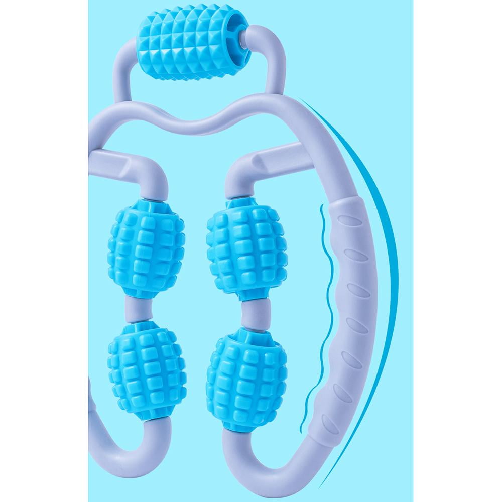 Leg Tennis Elbow Roll Deep Tissue Tool , Blue, 29x23cm