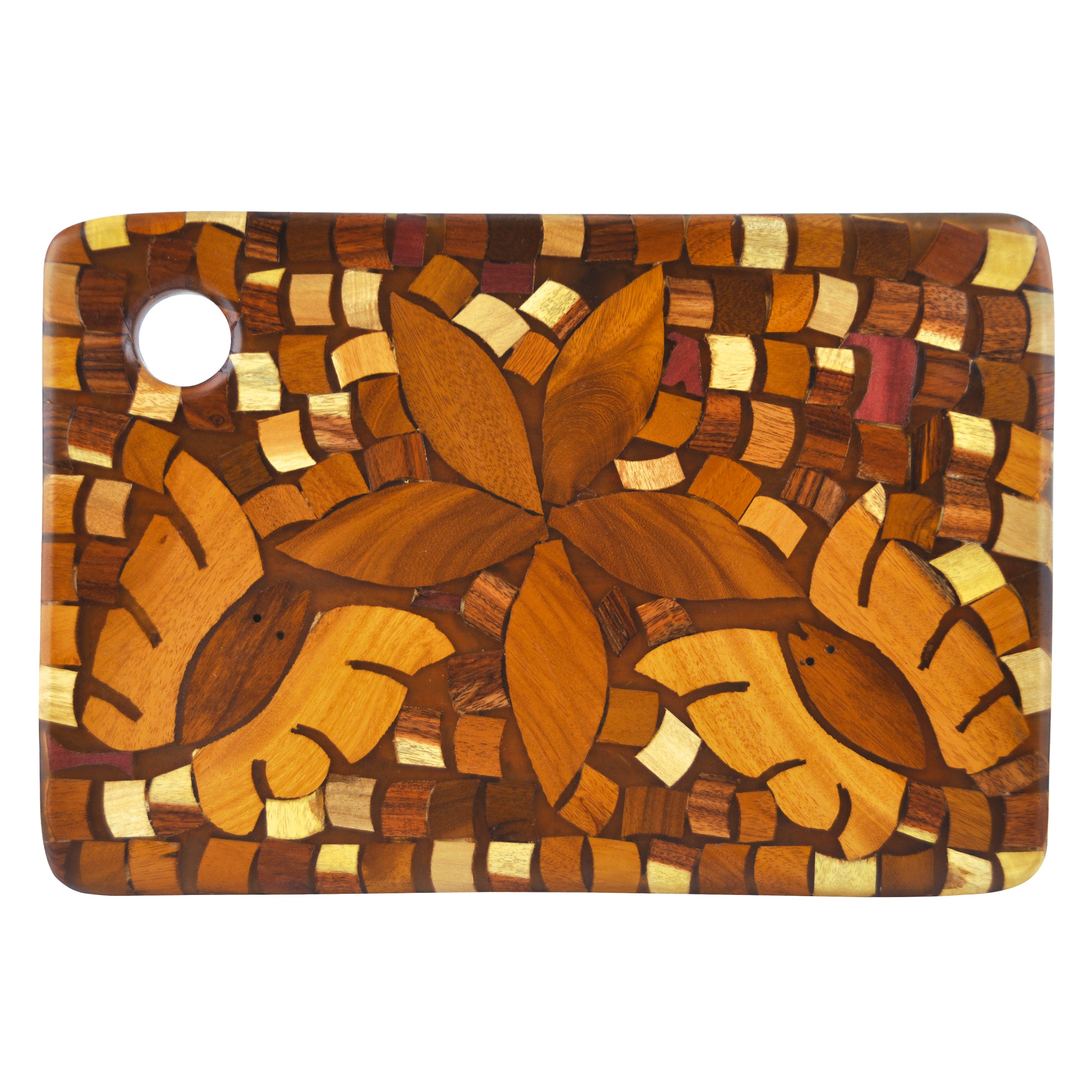 Combined Wood Cutting Board