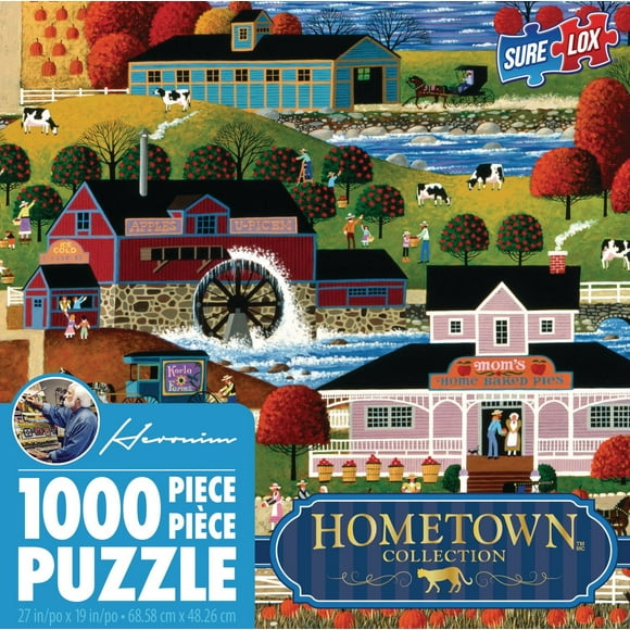 Sure-Lox 1000pc Hometown Mom's Apple Pie Puzzle