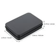 thumbnail image 2 of Pretyzoom 2Pcs Black Metal Game Cards Storage Box Compact Lightweight Card Deck Case, 2 of 8