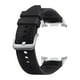 thumbnail image 1 of Correa de reloj Samsung Galaxy Watch 8 Hybrid de piel vegana negra, 1 of 5