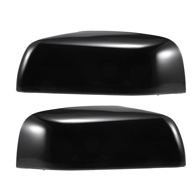 Unique Bargains Pair Car Rear View Mirror Cover Cap Replacement Black for Land Rover Range Rover Sport Discovery