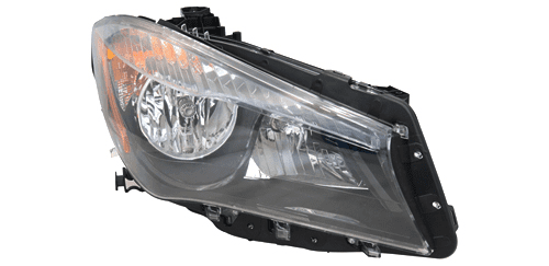 Halogen Headlight Front Lamp for 14-17 Mercedes Benz CLA-Class Right Passenger Fits select: 2014-2017 MERCEDES-BENZ CLA 250