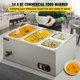 thumbnail image 2 of Calentador de alimentos comercial VEVOR de 110 V, 2x1/3GN y 2x1/6GN, baño María, 2 of 9