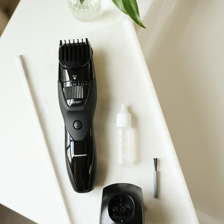 Panasonic Cordless Men's Beard Trimmer with 19 Length Settings, Washable, Rechargeable - ER-GB42-K